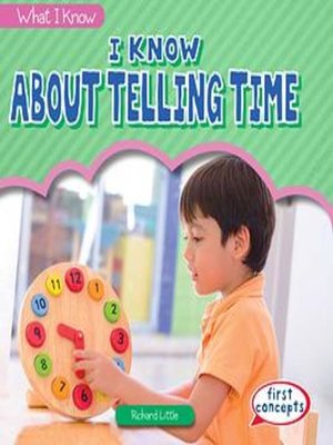 cover image of I Know About Telling Time